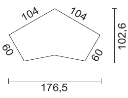 Abbey Wind Call Centre - Workstation Top - Measurements