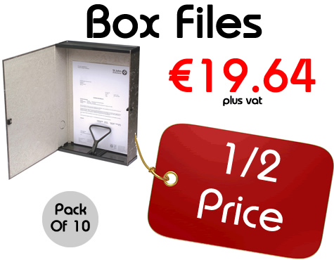 Q Connect Box Files Half Price