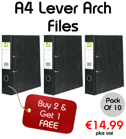 Lever Arch Files Buy 2 and Get 1 Free