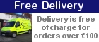 Free Delivery! Delivery free of charge for orders over €100