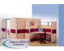  Abbey Open Space Office Partitioning 