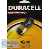 DURACELL Flash Drive USB Memory Stick 16GB