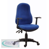 Abbey TY2 Twin Lever Home and Office Operator Chair Blue