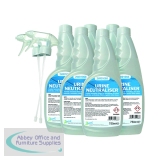2Work Urine Neutraliser Trigger Spray 750ml (Pack of 6) 2W07246