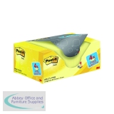 Post-it Notes 38x51mm Canary Yellow (Pack of 20) 653CY-VP20