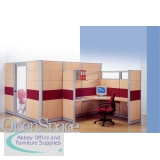 Abbey Open Space Office Partitioning System