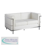 Abbey Cube White 2 Seater