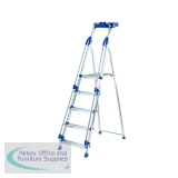 Abru Blue Seal 5-Tread Professional Aluminium Step Ladder 10505