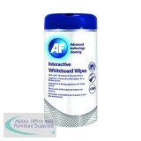 AF Interactive Whiteboard Wipes Pack of 100 AWBW100T