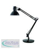 Alba Architect Desk Lamp 60W Black