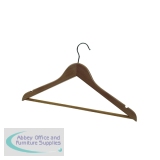 Alba Wooden Coat Hanger Pack of 25 PMBASICBO