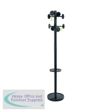Alba Standard Coat Stand Black PMSTAN3N