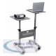 Nobo Multi-Media Trolley Titanium 1900791