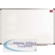 Nobo Elipse Lacquered Steel Magnetic Dry Wipe Board 600x450mm White 1900925