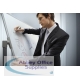 Nobo Mobile Steel Magnetic Horizontal Whiteboard 900x1200mm 1901029
