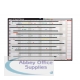 Sasco 12 Month Planner Unmounted 12MPU 20007