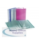 Rexel Ice Display Book Polypropylene with 10 Clear Pockets A4 Translucent Assorted Ref 2102036 [Pack 10]