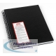 Rexel Derwent Black A4 Wiro Sketch Book White Paper 2301607
