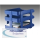 Rexel Agenda Classic Risers Self-locking for Letter Trays 53mm Blue Ref 25225 [Pack 5]