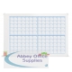 Sasco Planning Board Monthly Grid Magnetic Drywipe W900xH600mm Ref 3048101