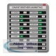 Nobo In/Out Board 10 Names Grey Aluminium Frame 35538092