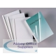Acco GBC A4 Thermal Binding Cover 3mm 200gsm PVC/Gloss Back Clear/White Pack of 25 45440