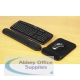 Acco Kensington Height Adjustable Gel Mouse Rest Black 57711
