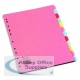 White Box A4 Manilla Divider 12-Part Multi-Colour