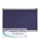 Quartet Prestige Noticeboard Diamond Mesh with Aluminium Finish W1800xH1200mm Blue Ref QBR447A