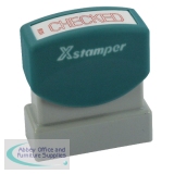 Artline X-Stamper Checked Red Ink X1038