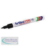 Artline 700 Marker Bullet Tip Fine Black A7001