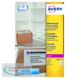 Avery Weatherproof Shipping Label 99.1x139mm Pack of 25 L7994-25