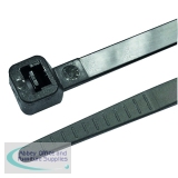 Avery Dennison Cable Ties 150mm x 3.6mm Black (Pack of 100) GT140ICBLACK
