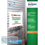 Avery Self-Laminating Adhesive Label White L7087-10