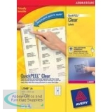 Avery Address Lables - Clear Inkjet