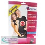 Avery Dark T-Shirt Transfer Pack of 4 C9406-4