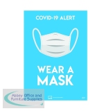 Avery Wear A Mask Poster A4 (2 Pack) COVWMA4