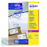 Avery Ultragrip Laser Labels 63.5x38.1mm White (Pack of 840) L7160-40