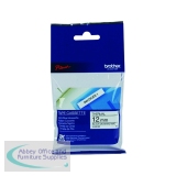 Brother Metal P-Touch Tape 12mm Black/White M-K231BZ
