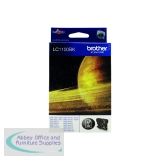 Brother LC1100 Inkjet Cartridge Black LC1100BK