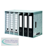 Fellowes Bankers Box System File Store Module Grey 01880