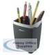 Fellowes Office Suites Pencil Cup Black/Silver 8032303