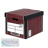 Bankers Box Premium Tall Box Woodgrain (5 Pack) 7260520