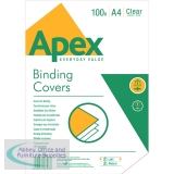 Fellowes Apex PVC Cover Light Weight Clear 6500001