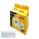 Fellowes CD Envelope Paper White Pack of 50 90690