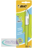Bic 4-Colour Fashion Pen Blister Pack 890750