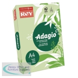 Adagio Card A4 160gsm Bright Green Pack of 250 ABGN2116