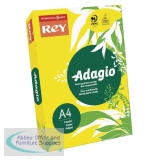 Adagio Card A4 160gsm Yellow Pack of 250 AY2116