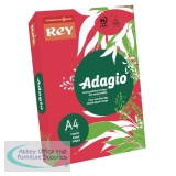 Adagio Card A4 160gsm Red Pack of 250 AR2116