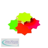 Bright Ideas Ticket Board Star Pack of 50 Assorted BI1040